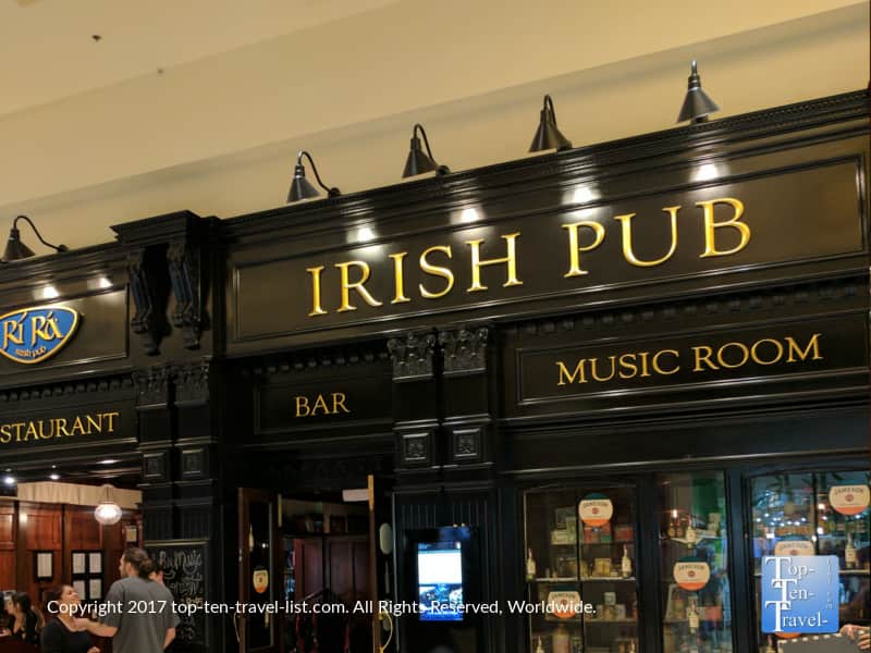 Ri Ra Irish Pub at the Mandalay Bay in Vegas