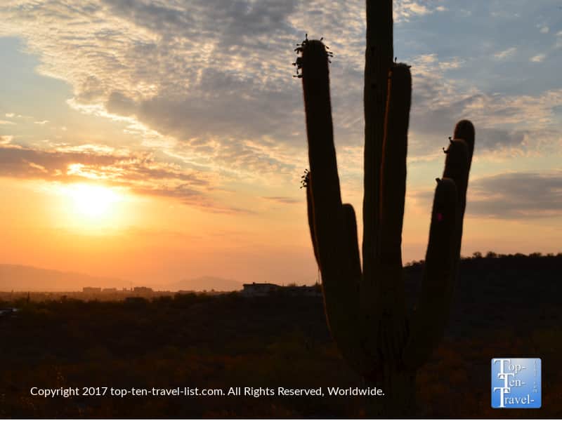 Hiking Tumanoc Hill at sunrise