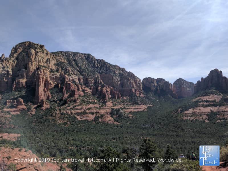 Incredible views from the Brin's Mesa trail in Sedona, Arizona