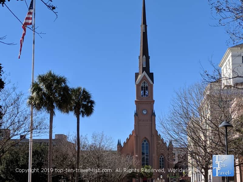 Beautiful old church in Charleston, South Carolina