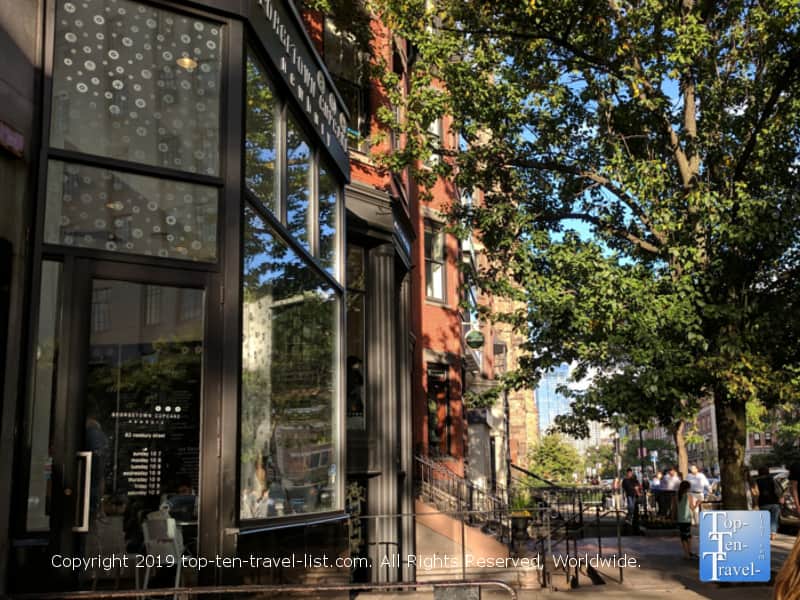 Thinking Cup Coffee on Newbury Street in downtown Boston