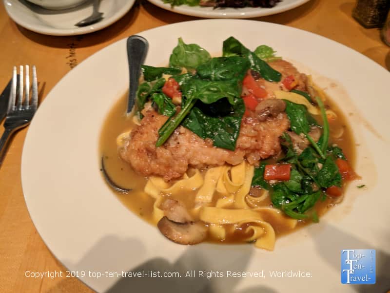 Dinner at Five Loaves in Charleston, South Carolina