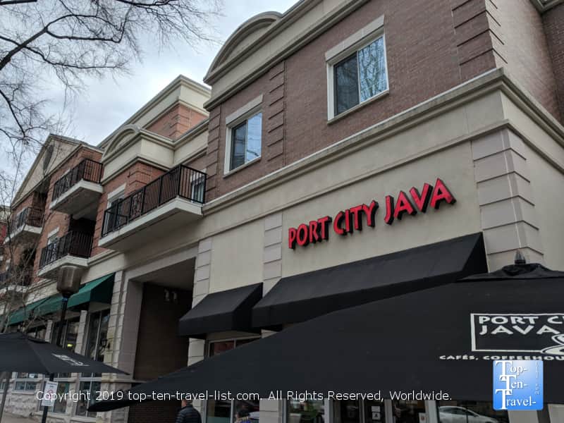 Port City Java in downtown Greenville, South Carolina 