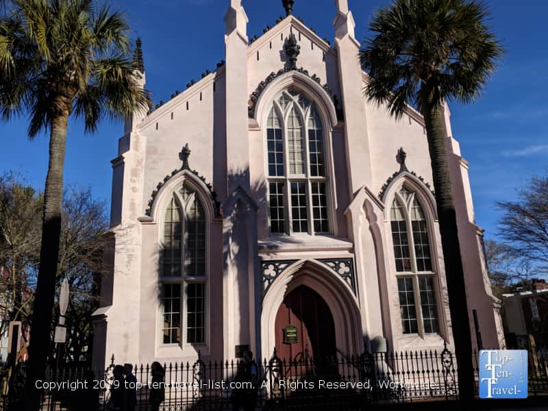 Pretty historic church in downtown Charleston, SC