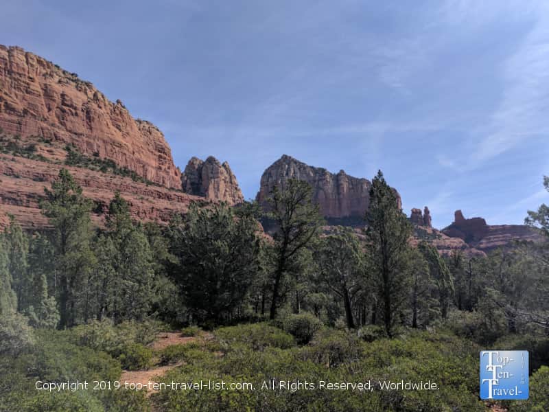 Red Rock vista via the Brin's Mesa trail in Sedona, Arizona
