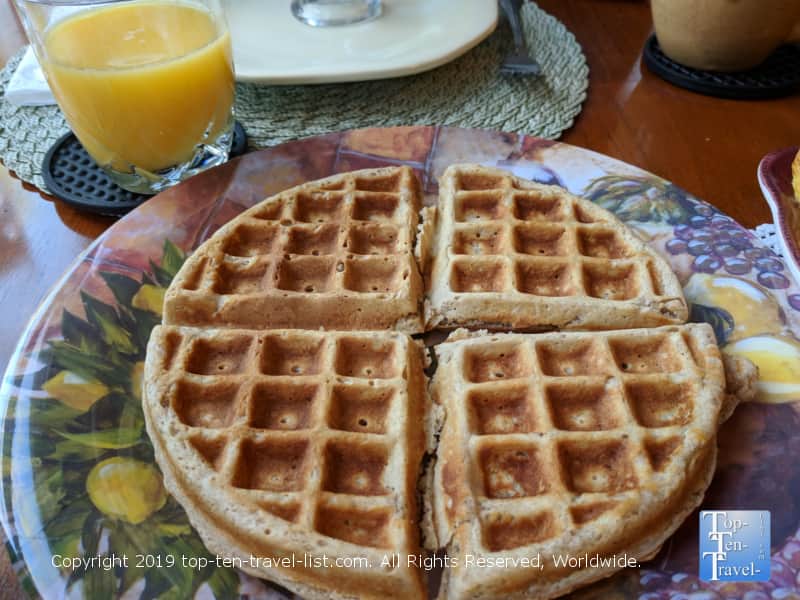 Waffle at Plantation Oaks Inn