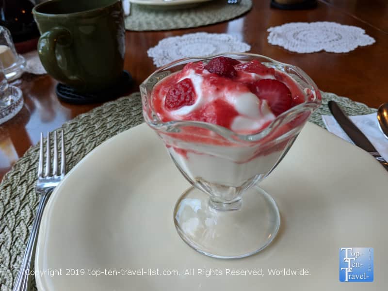 Yogurt at Plantation Oaks Inn