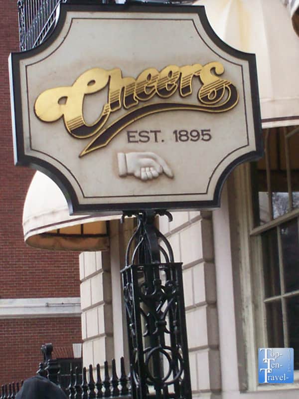 Cheers filming location in Boston, MA