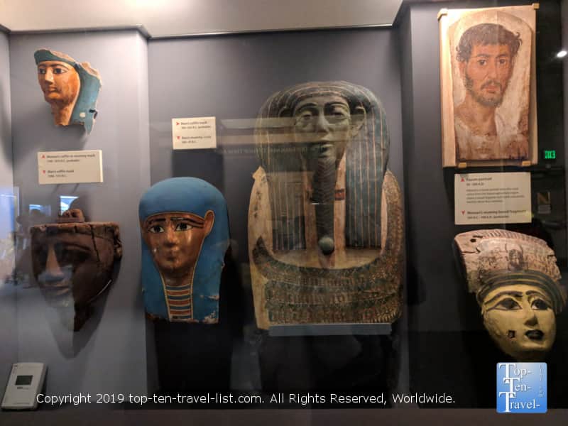 Egypt exhibit at the Smithsonian museum in D.C.