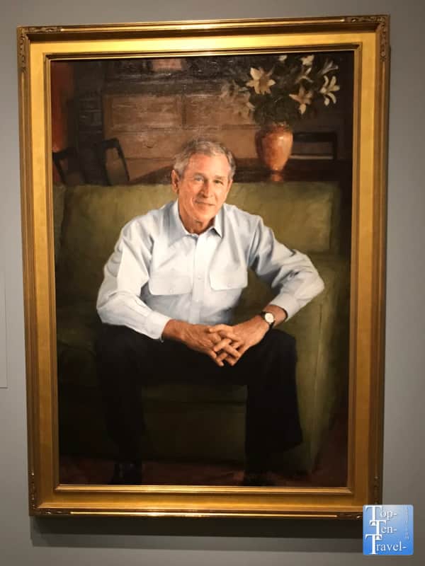 George Bush portrait