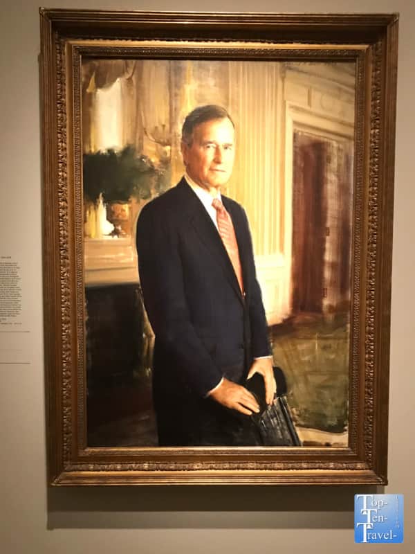 George H.W. Bush portrait