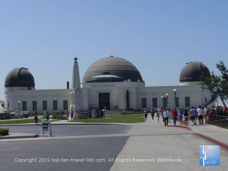 Terminator filming location - The Griffith Observatory in L.A.