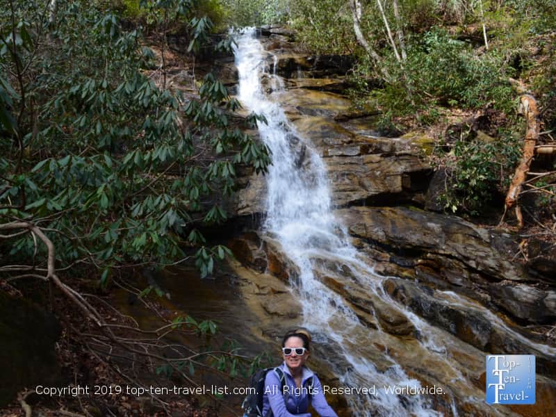 Jones Gap waterfall in Jones Gap State Park