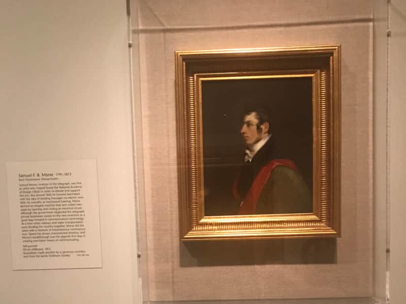 Samuel Morse portrait at the Smithsonian