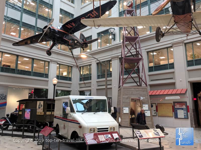 The Postal History museum in D.C.