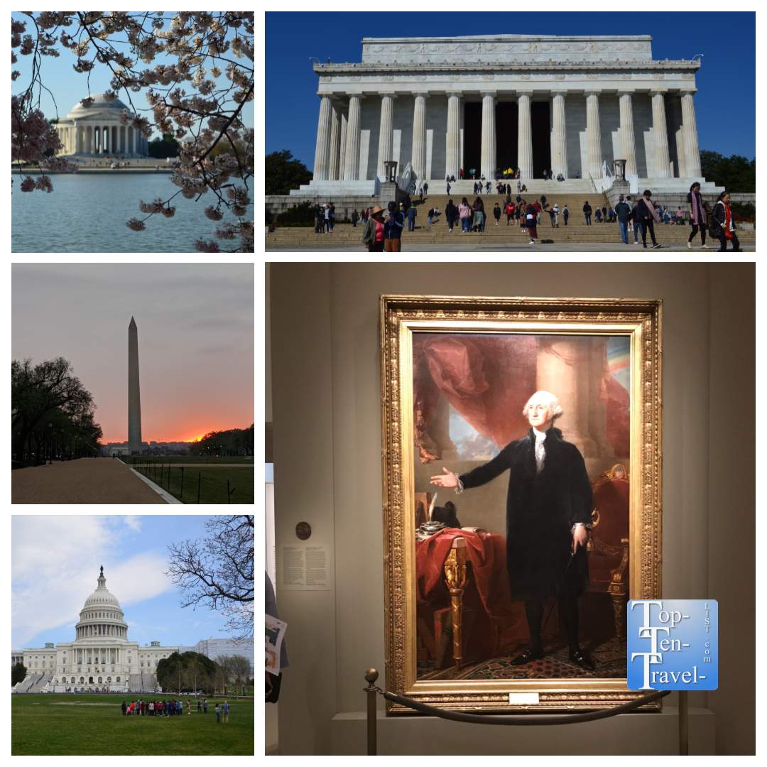 national monuments in Washington D.C.