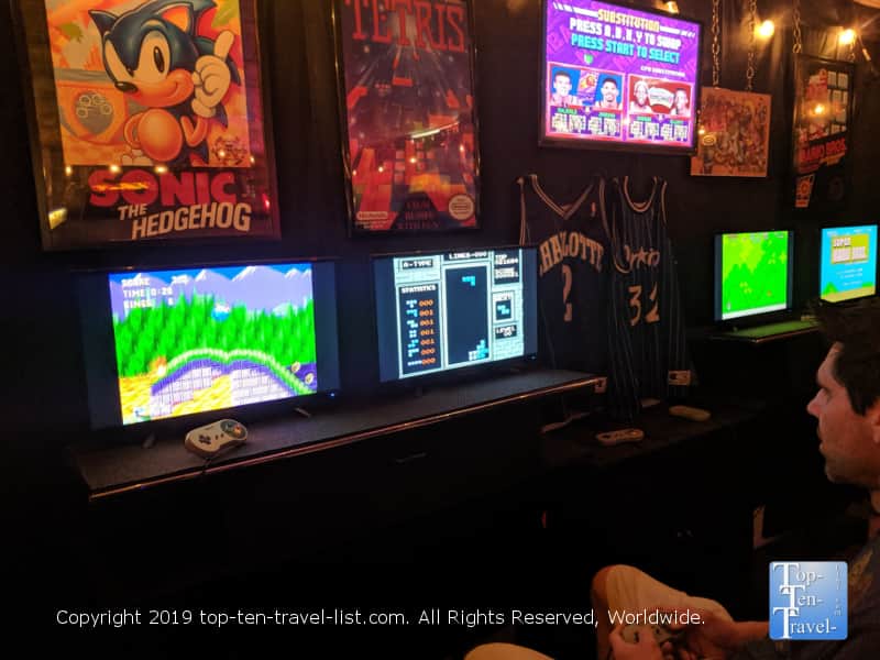 Sega at the Asheville pinball museum