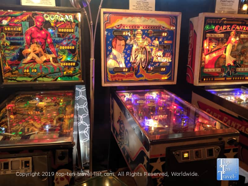 Classic pinball at the Asheville Pinball Museum