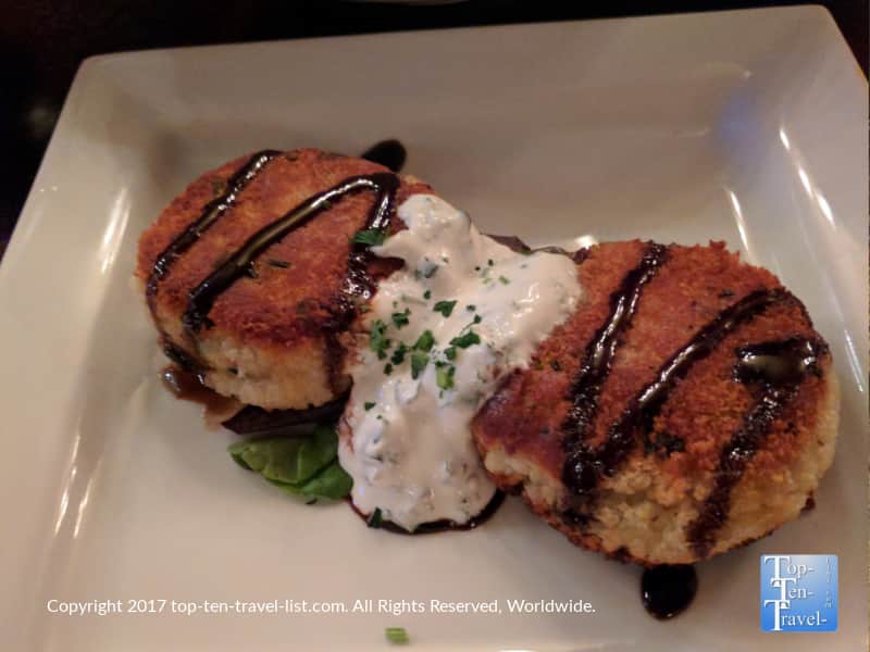Potato cakes at Ri Ra Irish Pub in Vegas