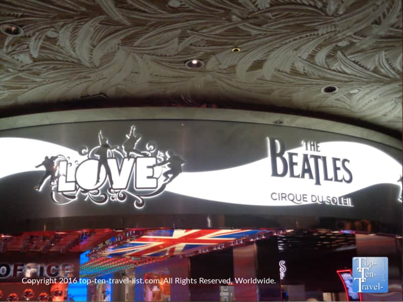 The Beatles Love Cirque du Soleil show 