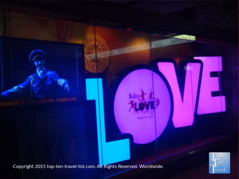 Beatles Love Cirque du Soleil at the Mirage in Las Vegas