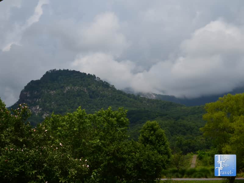 Beautiful scenery at Morse Park in Lake Lure, North Carolina