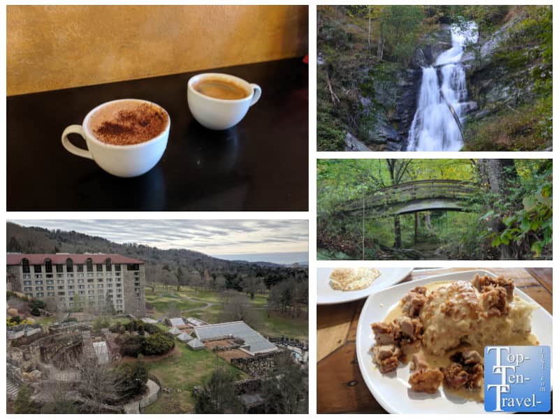 Omni Grove Park Inn, Old Europe, and the Asheville Botanical Garden