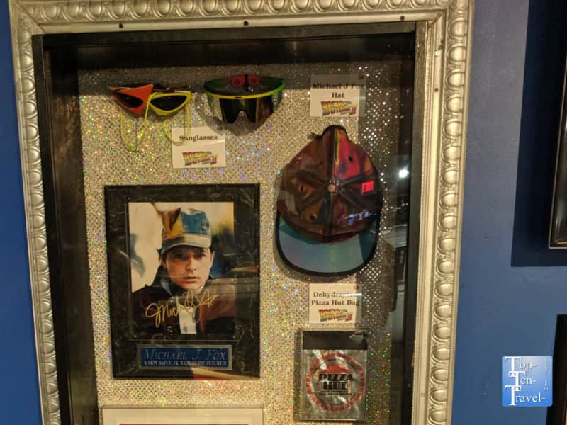 Back to the Future Memorabilia in Gatlinburg, TN