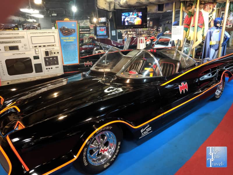 Batmobile at the Hollywood Star Cars Museum in Gatlinburg, Tennessee 