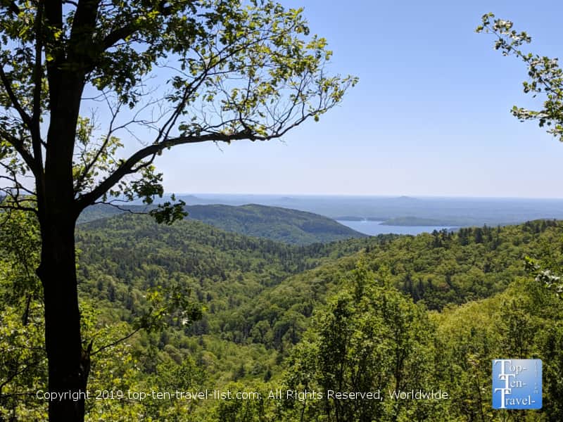 Scenery along the Blue Ridge Parkway