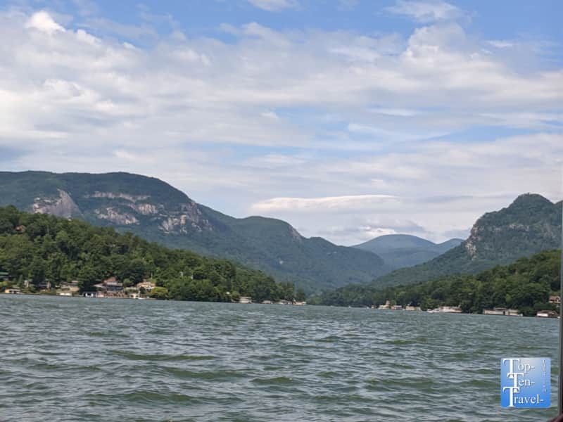 Lake Lure Dirty Dancing filming location in North Carolina