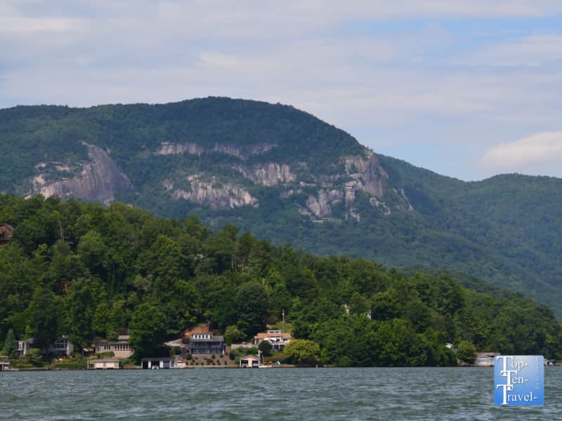 Fabulous scenery on Lake Lure in Western North Carolina