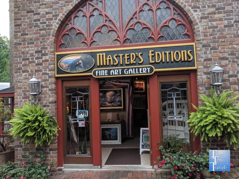 Master's Edition Fine Art gallery in Gatlinburg, TN