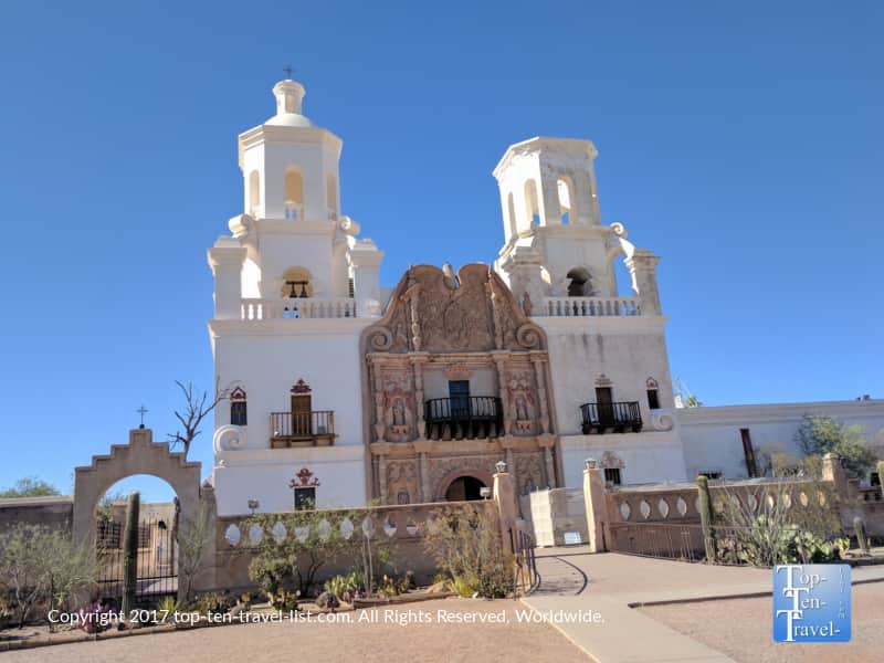 Mission San Xavier del Bac near Tucson, Arizona