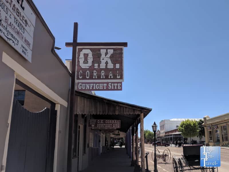 OK Corral in Tombstone, Arizona