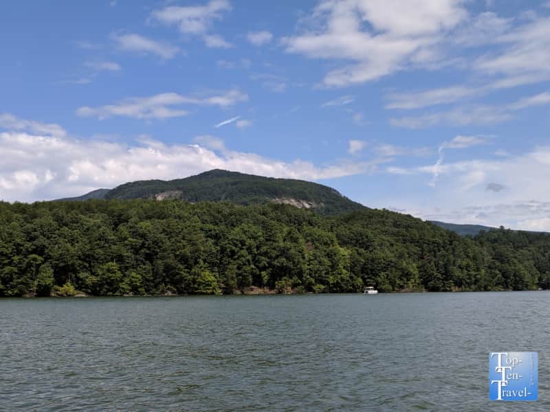 The only undeveloped land on Lake Lure