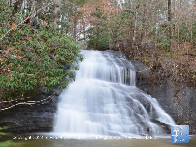 Wildcat branch falls in Cleveland, South Carolina