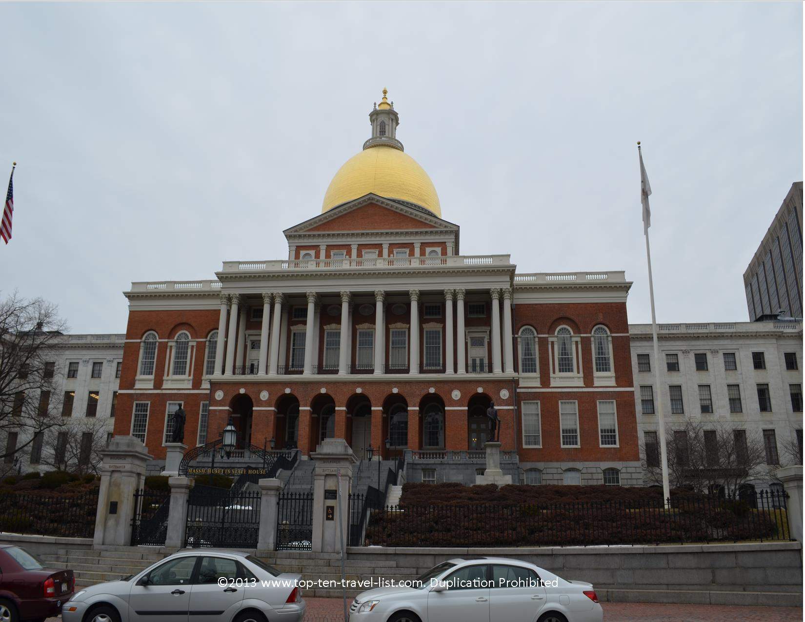 Massachusetts State House in Boston