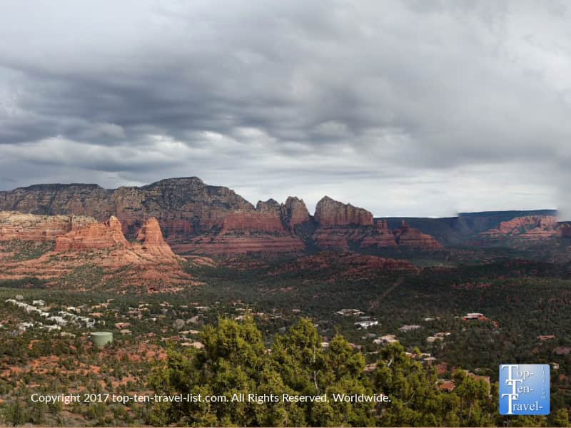 Amazing views of Sedona via the Sugarloaf Summit overlook 