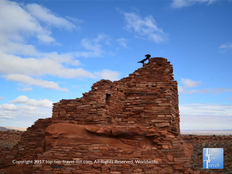 Ancient ruins at Wupatki National Monument in Northern Arizona