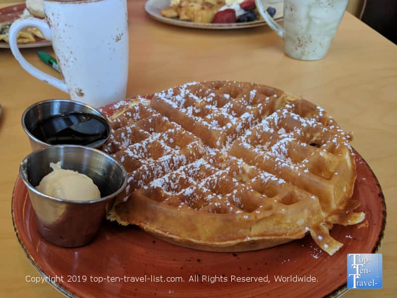 Waffle at Roost in Greenville, South Carolina