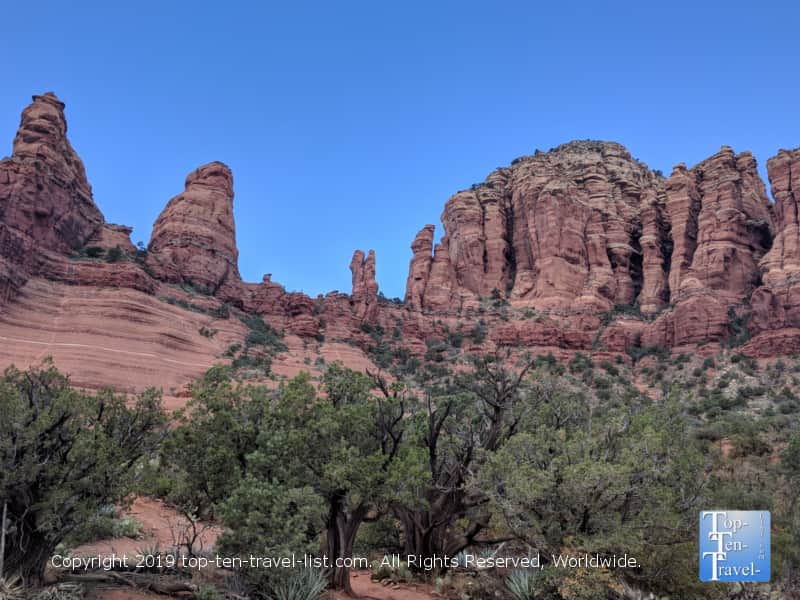 Little Horse trail red rock scenery in Sedona, Arizona