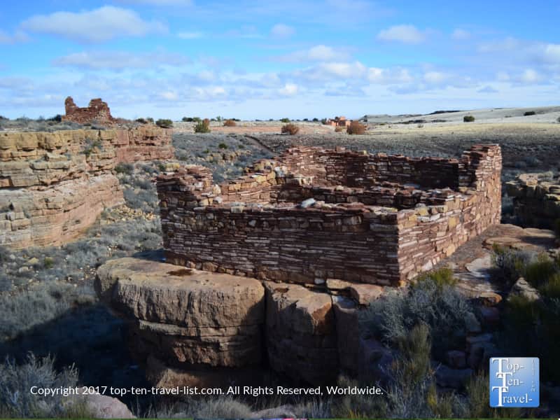 Lomaki pueblo at Wupatki National Monument in Northern Arizona 
