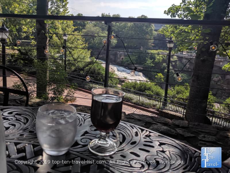 Coffee at Passerelle Bistro in Greenville, South Carolina
