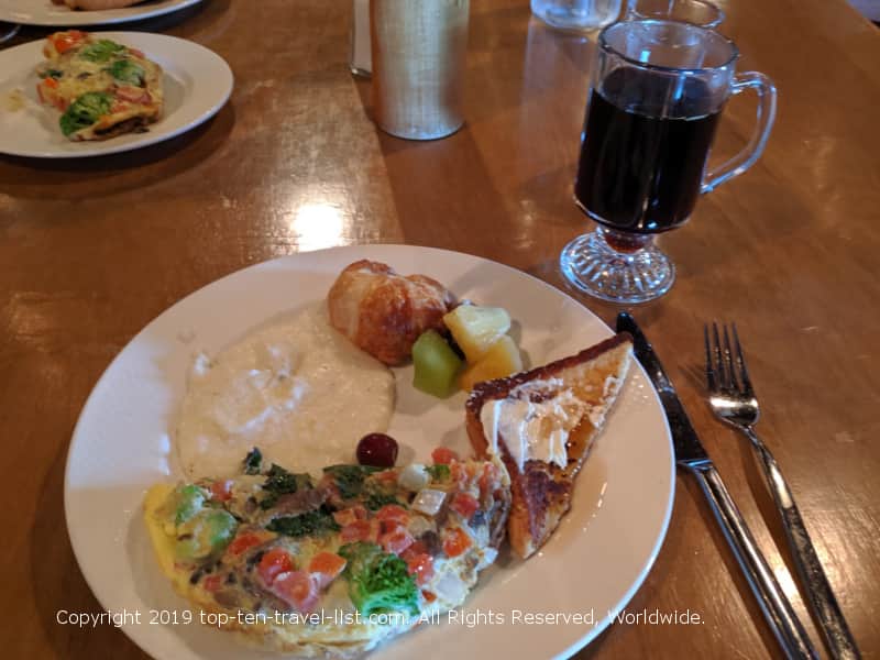 Breakfast at Soby's in Greenville, South Carolina