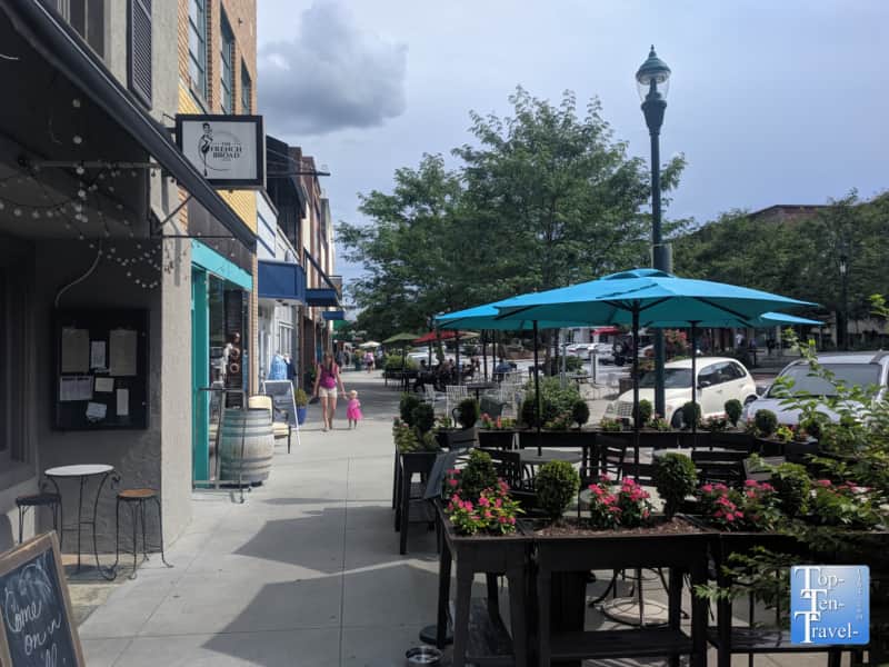 Downtown Hendersonville, North Carolina 