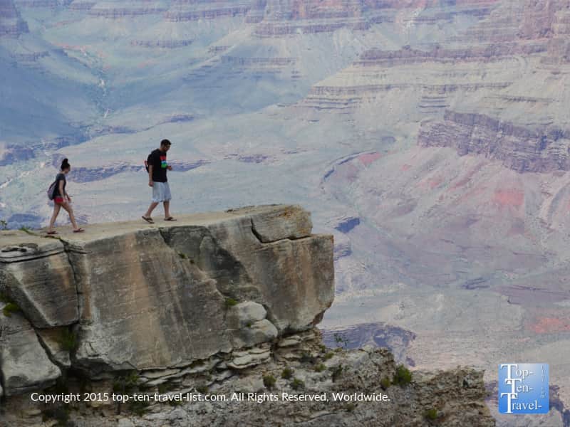 Photo opp at the Grand Canyon South Rim 
