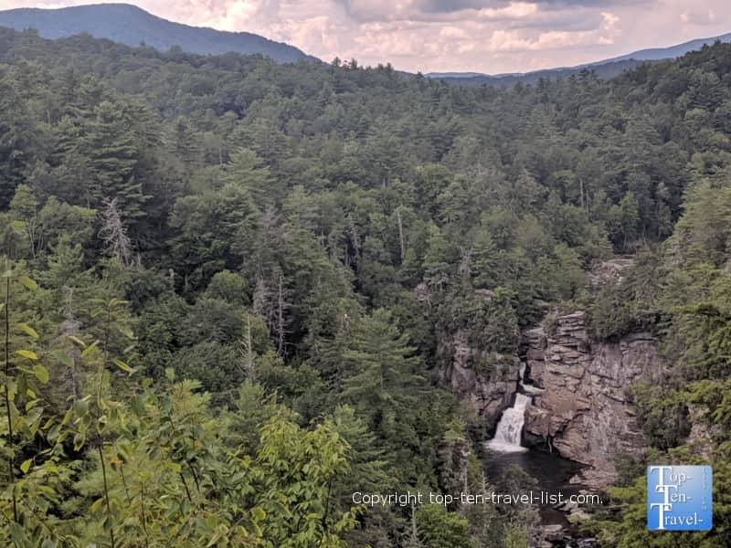 Incredible Linville Falls and Gorge in Western North Carolina 