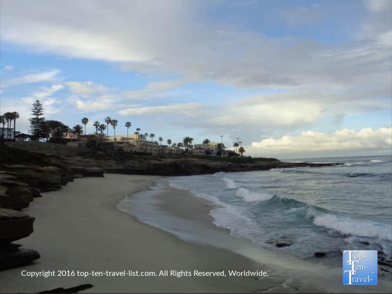 Beautiful La Jolla Beach in San Diego, California 