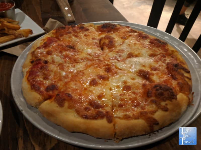 Pizza at Kitchen Sync in Greenville, South Carolina 